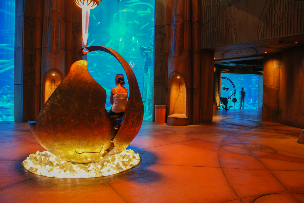 Невероятный музей подводного мира The Lost Chambers в Дубае