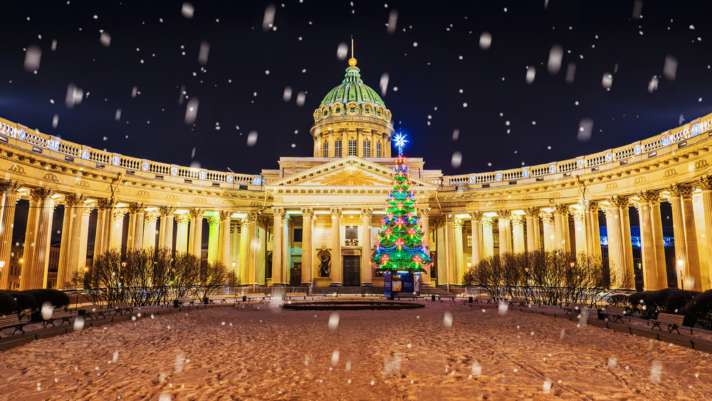 Новогодний Санкт-Петербург