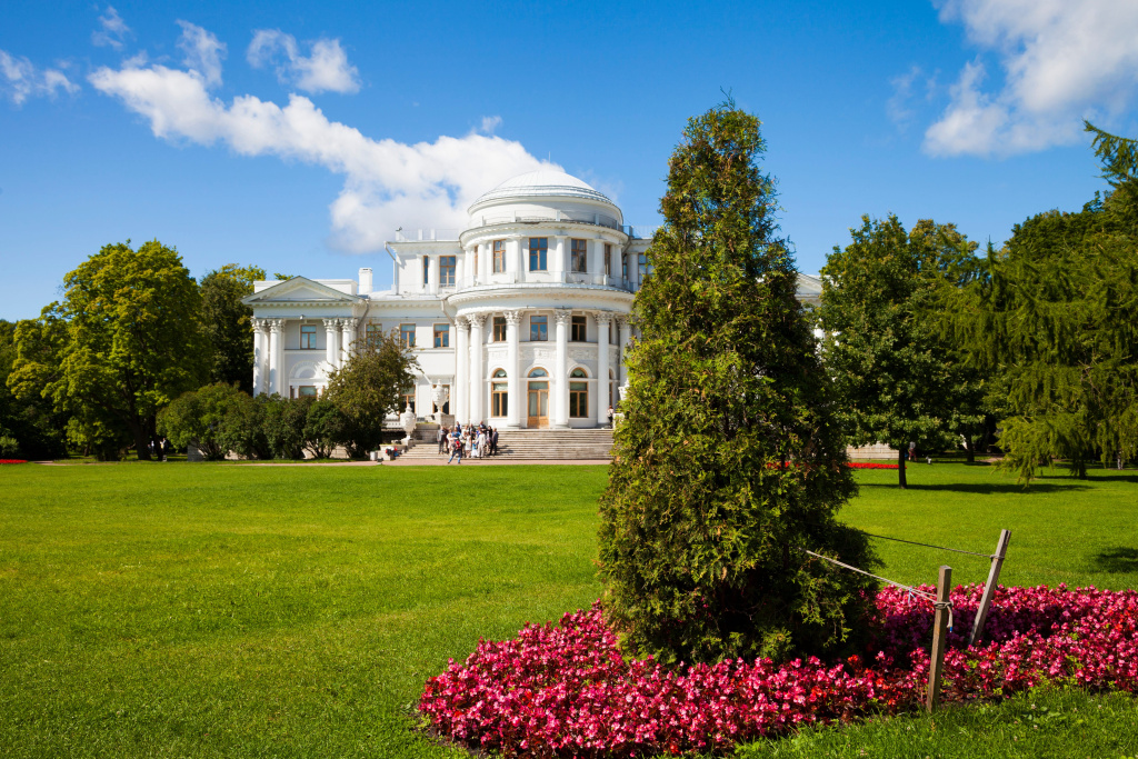 Парк на Елагином острове Санкт-Петербург