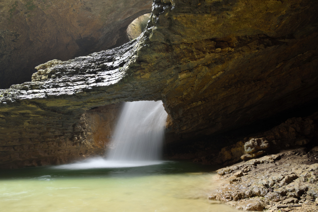 Салтинский водопад – единственный в Дагестане подземный водопад, памятник природы регионального значения