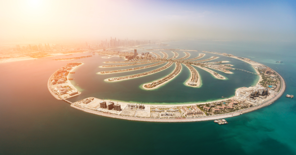 Знаменитый искусственный остров Дубая – Пальма Джумейра