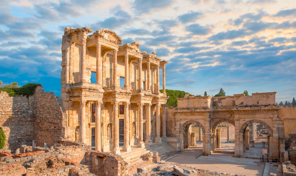 Древнеримская Библиотека Цельса в Эфесе