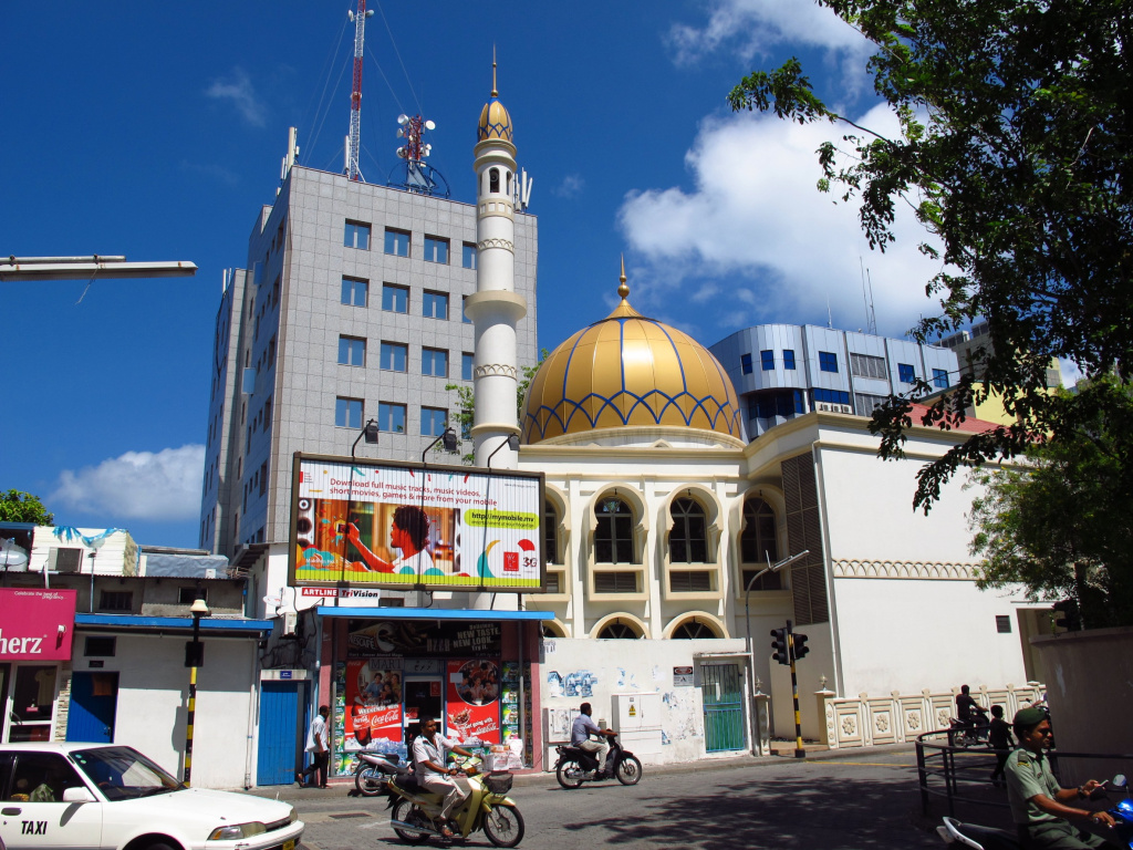 Мечеть в столице Мальдив Мале