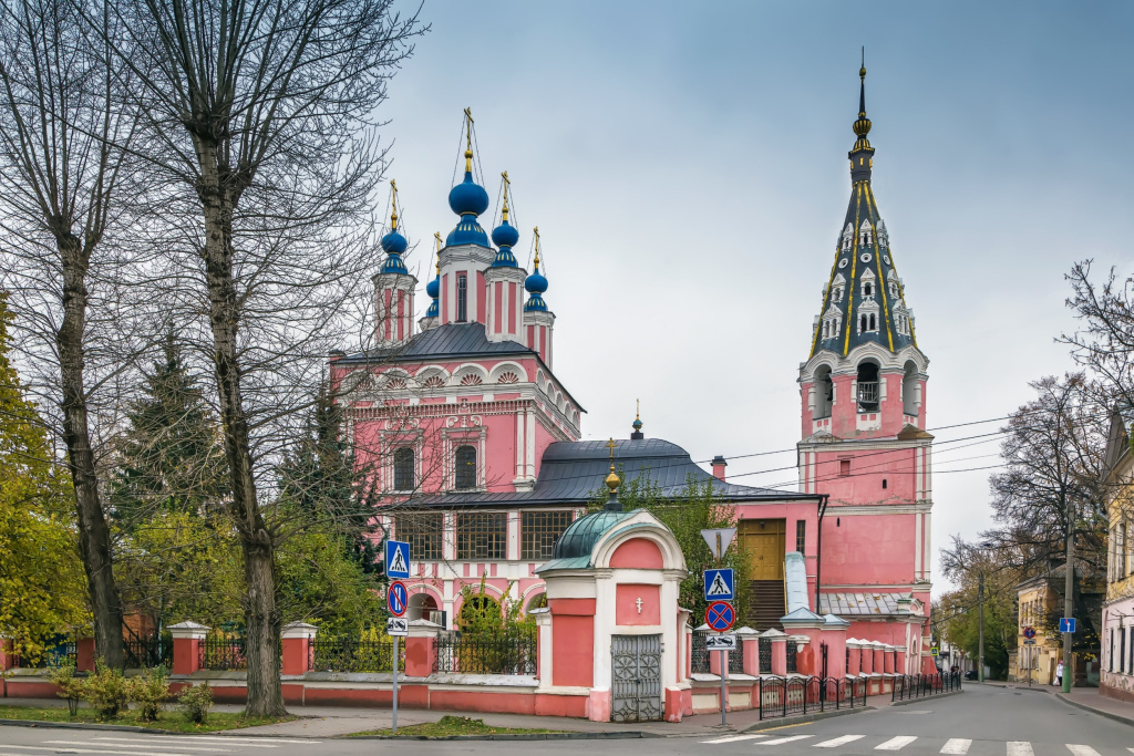 Церковь Святого Георгия «за верхом», Калуга