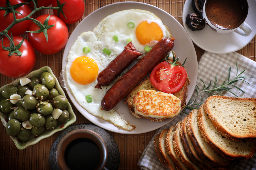 Традиционный кипрский завтрак